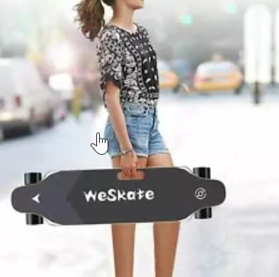 35 inch Electric Skateboard 20km/h Longboard Wireless Remote w 25 eBay deal