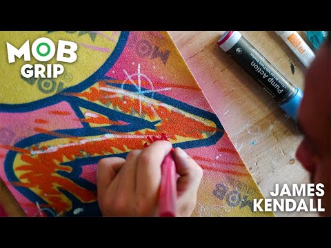 Graffiti to Grip Tape Art with James Kendall | Talkin’ MOB