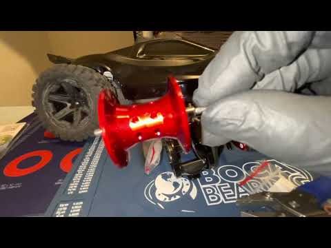 Upgrading an Abu Garcia Black Max 3  with Orange Seal Bearings