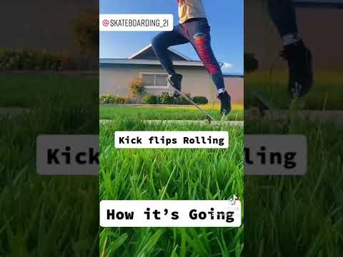 Kickflip Progression Video with Skater Trainers – Get Tricks Faster #shorts #skatertrainer