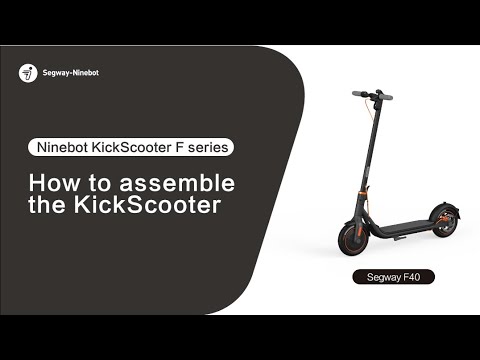 Segway Ninebot F-Series Unboxing Tutorial