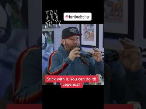 Tony Hawk Bert Kreischer “Ollies are hard” Learning to Skateboard