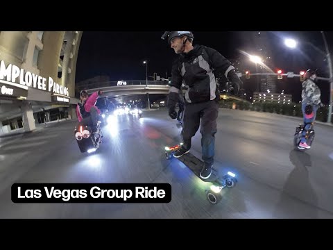 ESK8 CON 2023 Group Ride – Las Vegas Strip